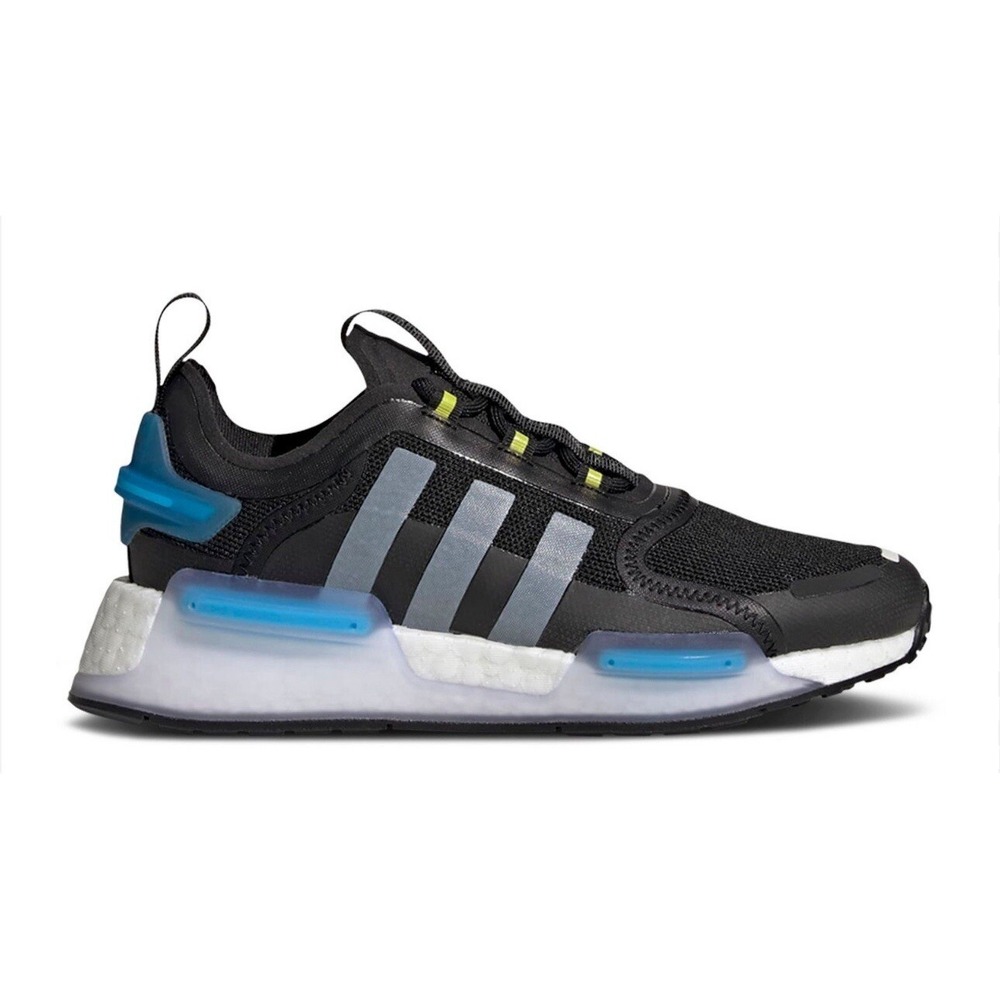 Unisex Sz 6.5 adidas originals nmd v3 trainers - black blue. NWB. Shoes, Sneaker